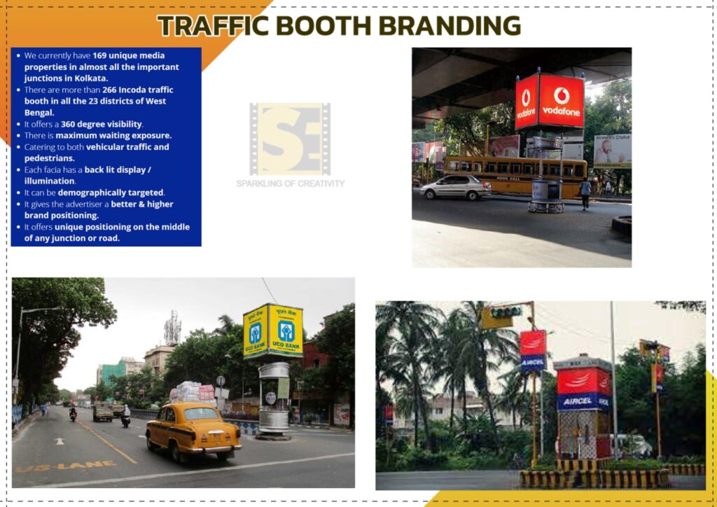 Traffic Booth Branding